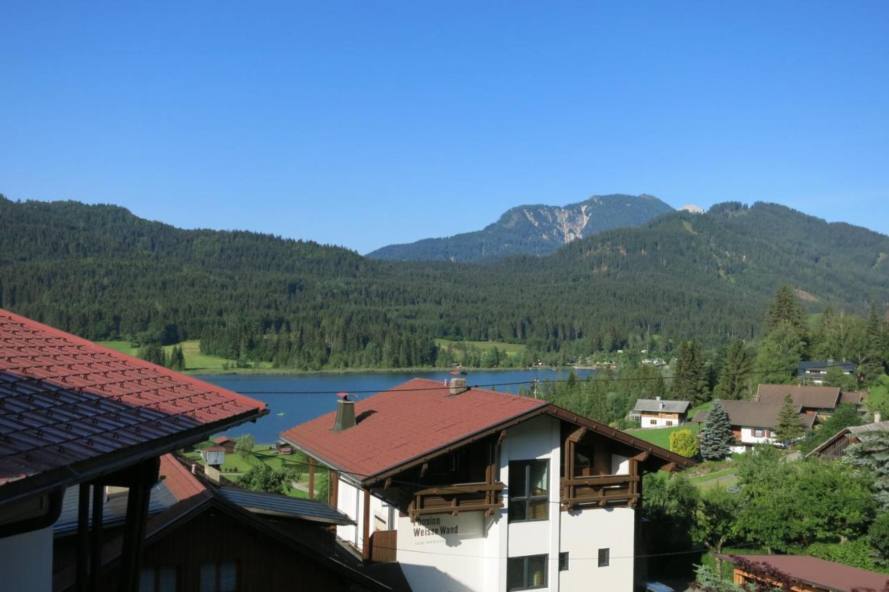 Ferienwohnung Haus Garz Weissensee Exterior foto