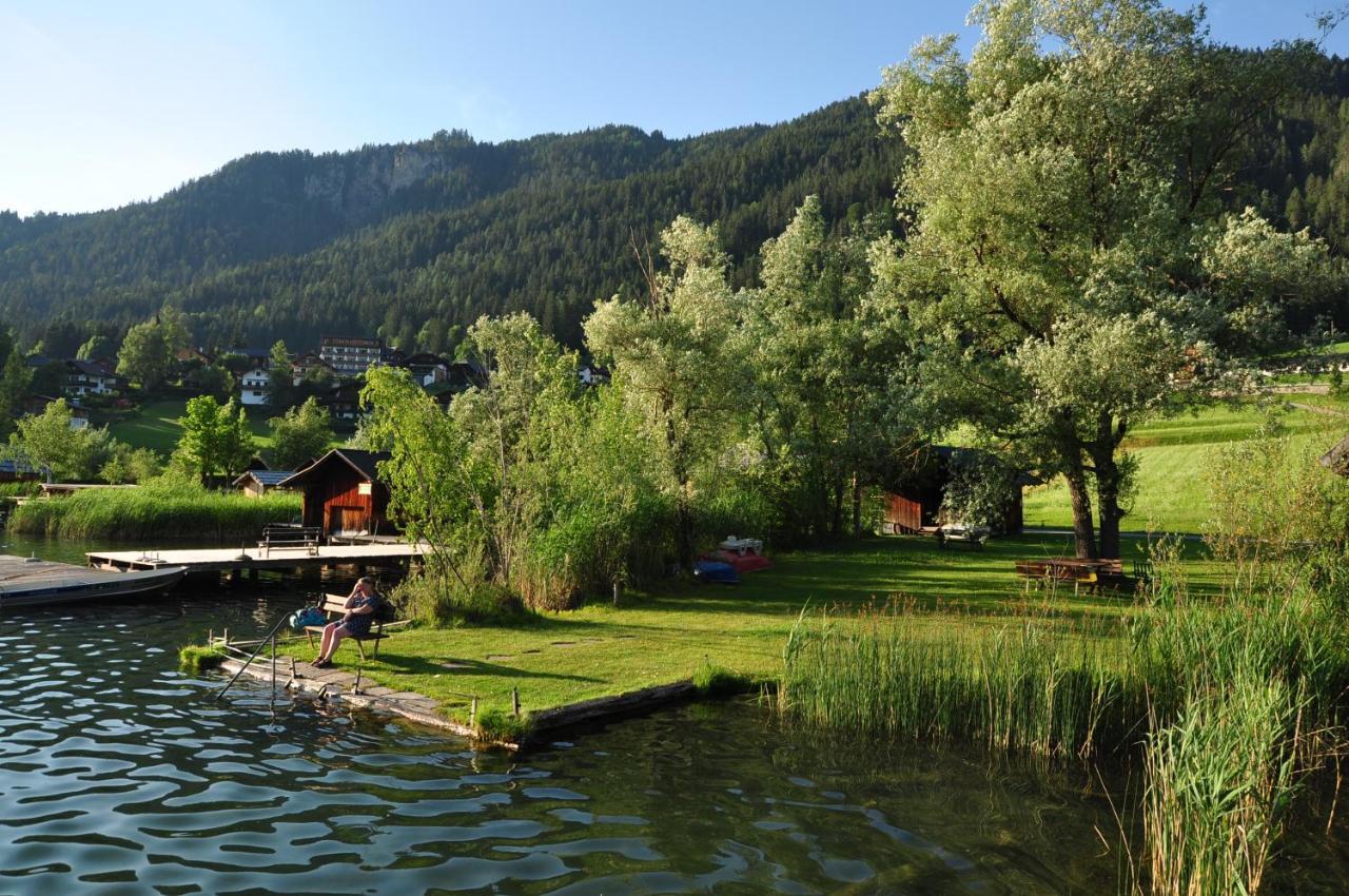 Ferienwohnung Haus Garz Weissensee Exterior foto