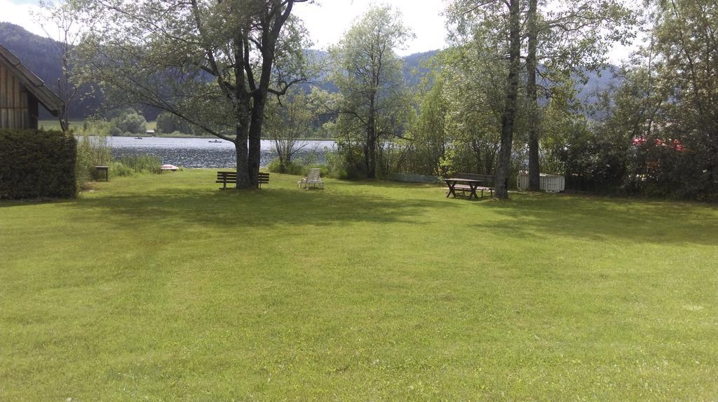 Ferienwohnung Haus Garz Weissensee Exterior foto