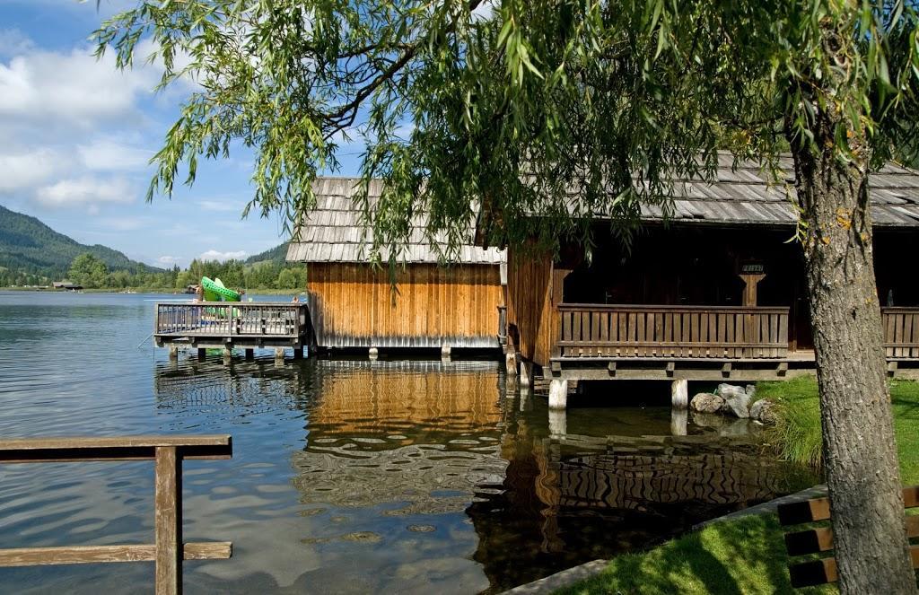Ferienwohnung Haus Garz Weissensee Exterior foto
